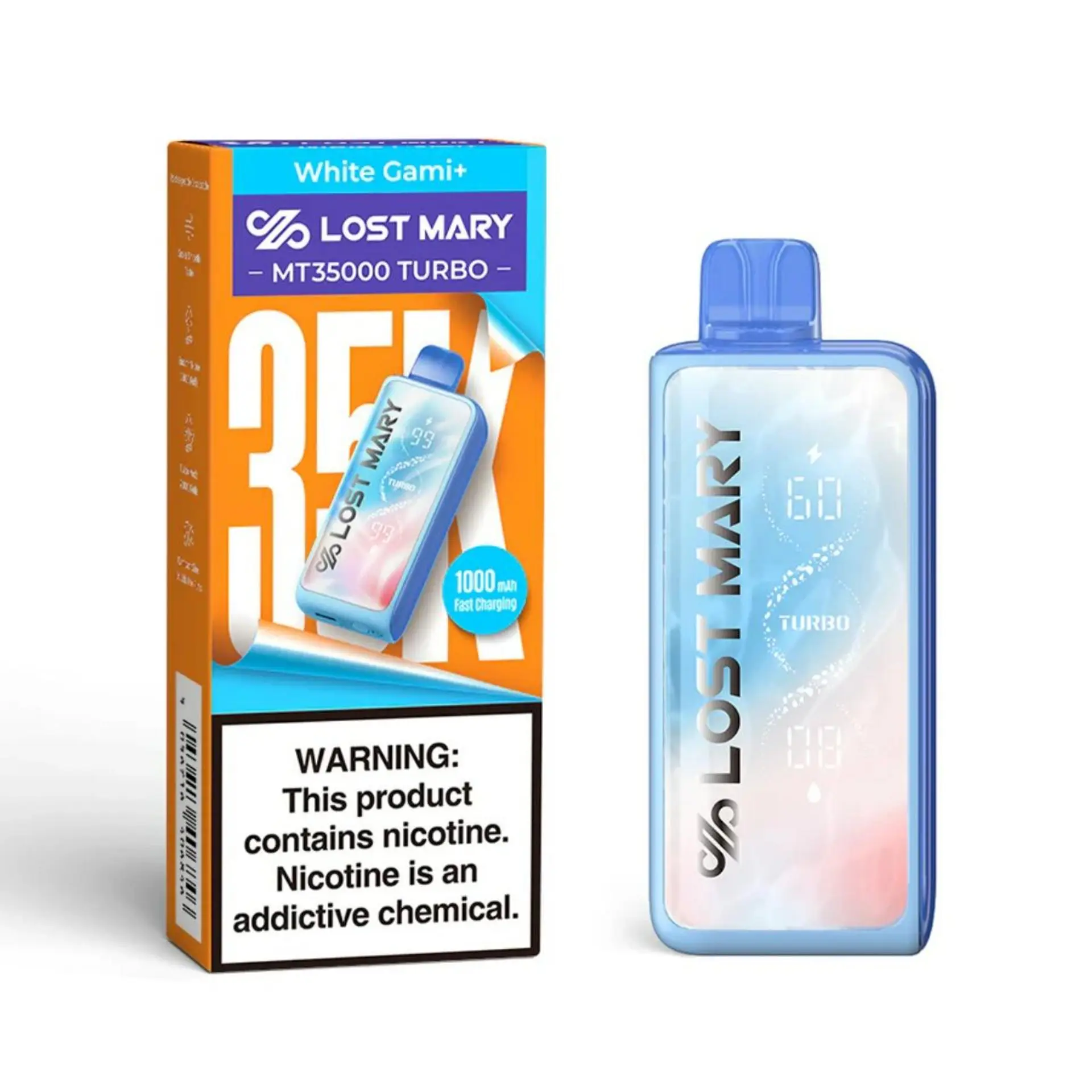 lost mary gummy flavor White Gami Flavor — Lost Mary MT35000 Turbo Disposable Vape