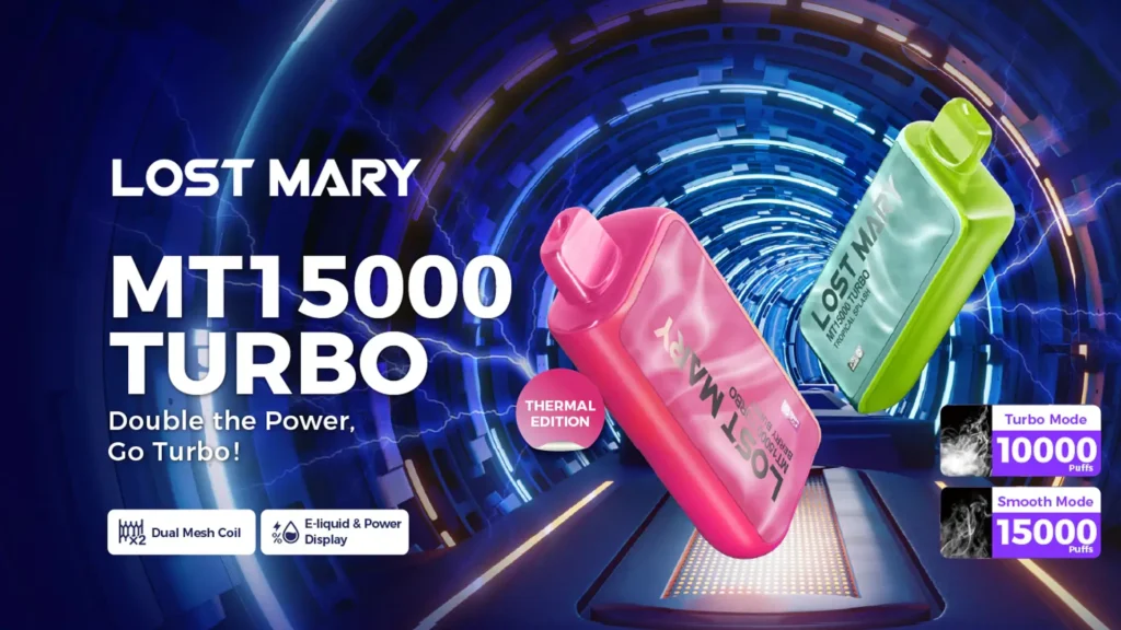 Lost Mary MT15000 Turbo | 15000 Puffs with Thermal Edition 5 LOST MARY MT15000 TURBO DISPOSABLE VAPE