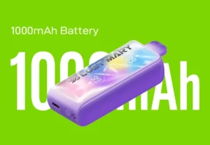 Lost Mary MT35000 Turbo Review: The 35K Puff Beast with Interactive Lighting (2025 Hands-on) 5 Lost Mary MT35000 Baja Splash and Blue Razz Ice flavors next to a cold drink