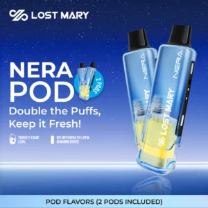 Lost Mary Nera Fullview 70K Review: The Future of High-Capacity Vaping Explained 4 Lost Mary Nera Fullview 70K screen display showing battery icon and vaping mode